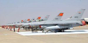 У Єгипет прибули з США вісім F-16 в рамках військової допомоги