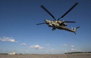 Вертоліт Мі-28Н зазнав аварії на полігоні "Дубрович" в Рязанській області