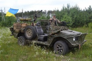 Українські волонтери розробили штурмової автомобіль для спецназу