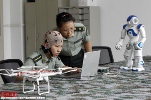 У Китаї розробляють системи керування роботами за допомогою мозкової активності