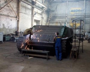 Батальйон «Азов» створює тежелобронірованную БМП на базі танка Т-64