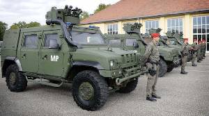 Австрійська армія приймає поставку шести легких багатоцільових машин IVECO