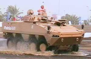Бойова машина Patria AMV обрана ОАЕ