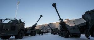 FMV передає артилерійські системи Archer шведським збройним силам