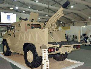 На SOFEX 2016 KADDB представила нову автомобільну 105-мм артилерійську установку Al-Wahsh