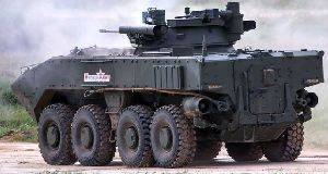 Російська армія отримає для випробувань дослідні зразки нової бойової машини Бумеранг 8×8