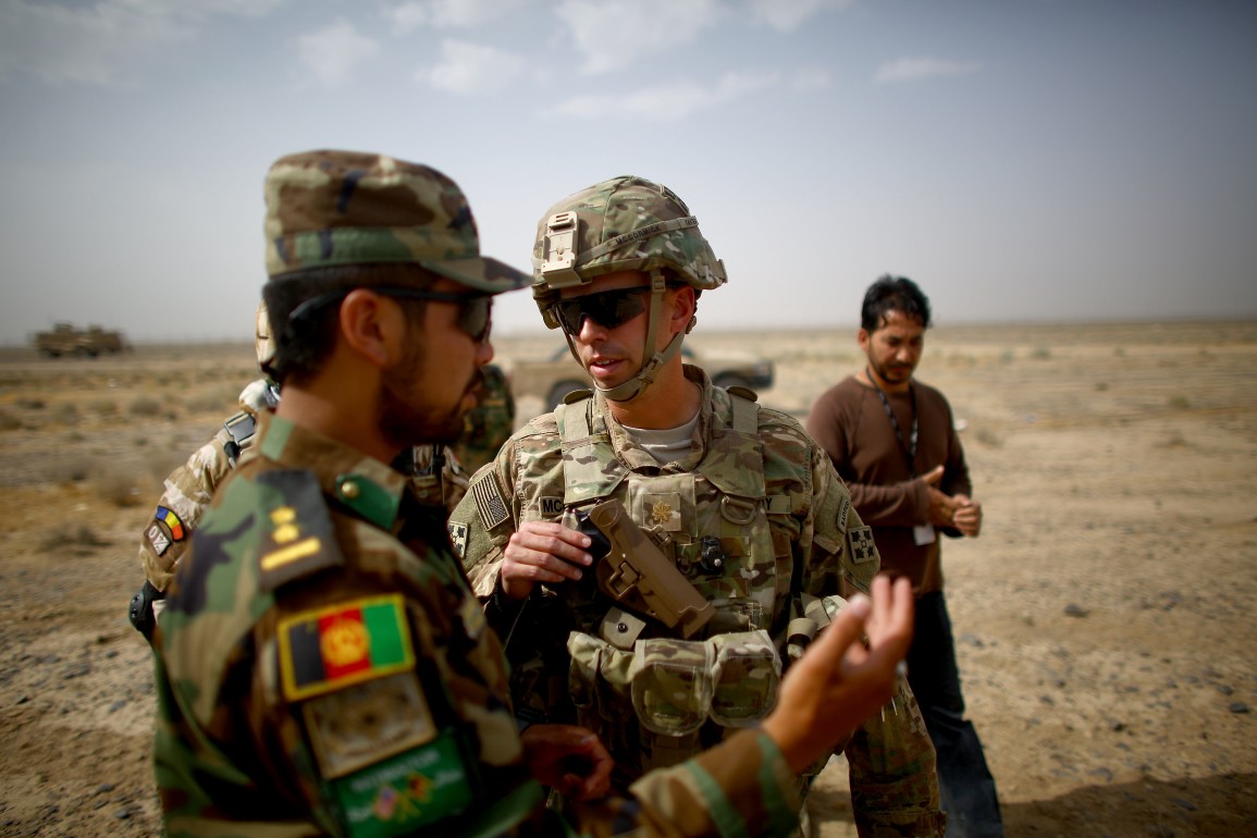 Відряджений тактичний тренер (ВТТ) США в Афганистані (Джерело: NPR)